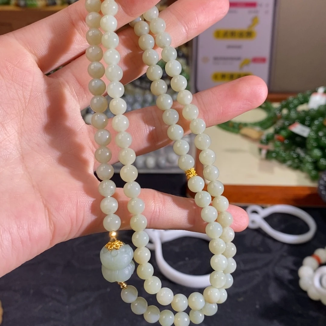 和田玉手链未镶嵌