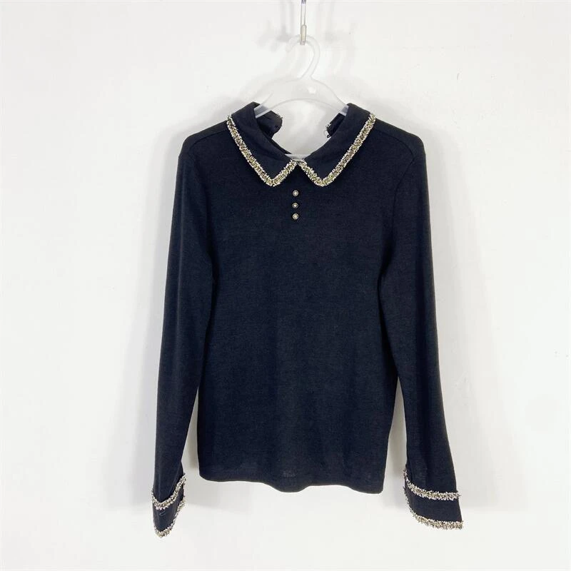 【77衣橱】KD4984精品女装上衣长袖气质轻奢【红人上新】