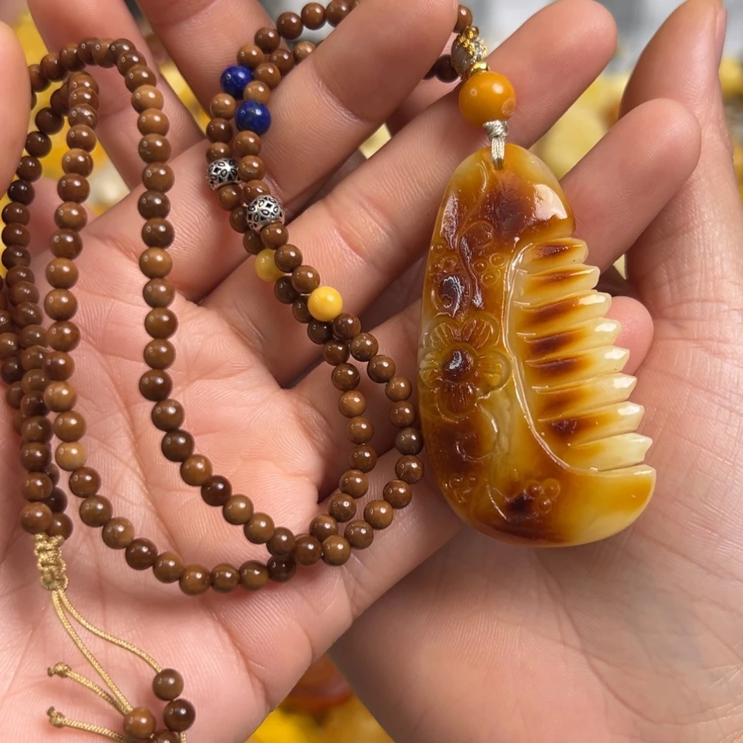 蜜蜡未镶嵌裸石蜜蜡