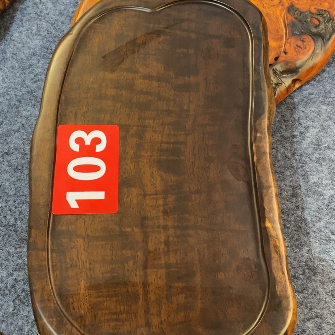 瘦****非洲黑檀木干泡茶盘