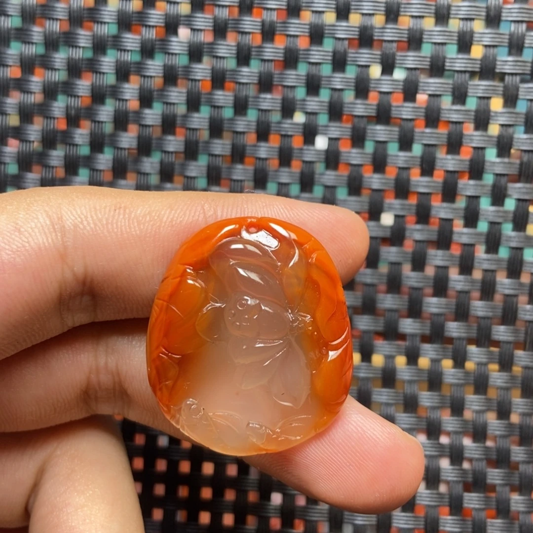 吊坠(不含链)未镶嵌南红玛瑙