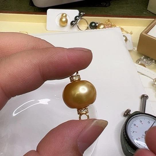 海水珍珠吊坠(不含链)未镶嵌