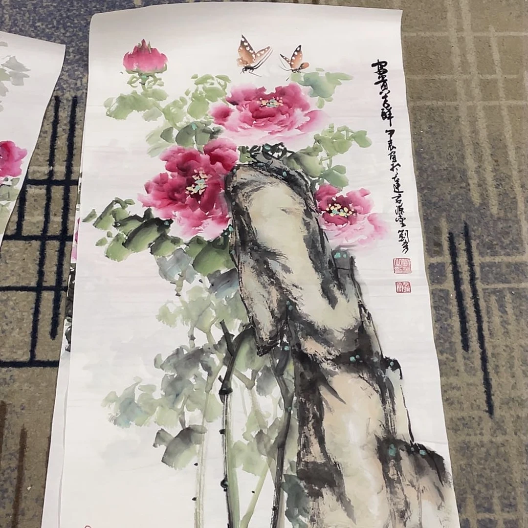 国画刘老师三尺作品111111