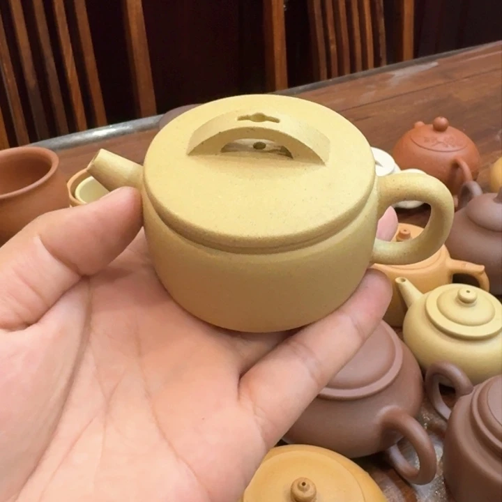 茶壶紫砂本绿汉瓦100cc