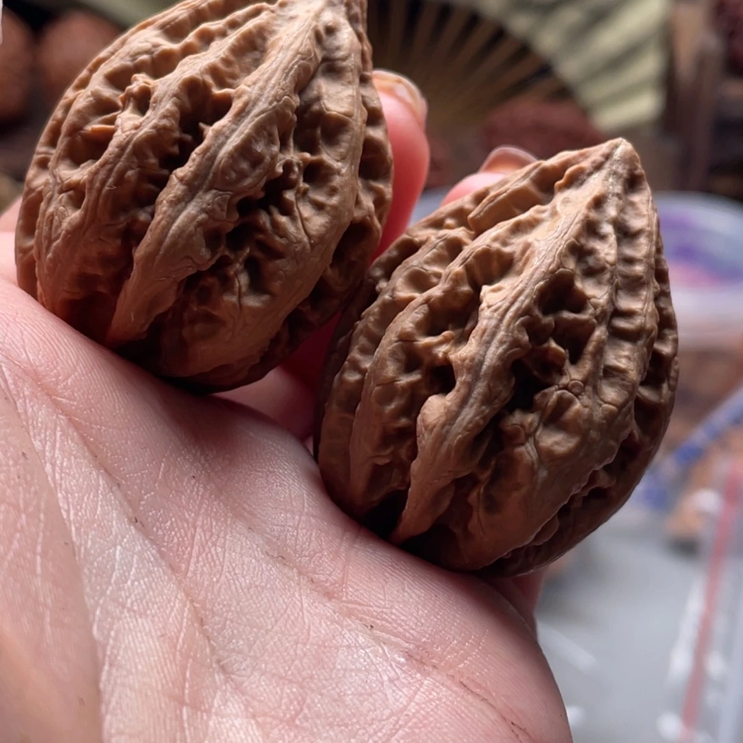 文玩核桃把件楸刀鱼110