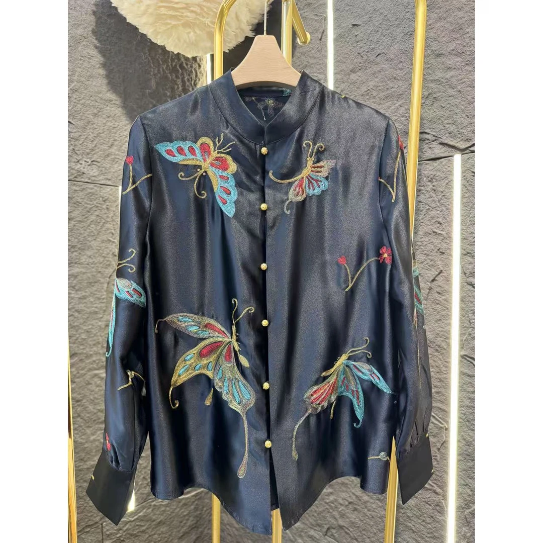 （7026）新中式轻奢国风百搭衬衫