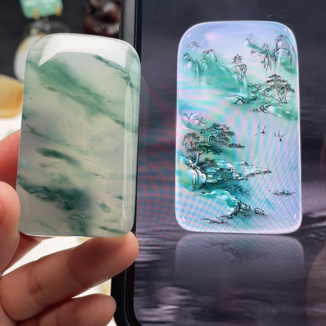 定制翡翠未镶嵌包工
