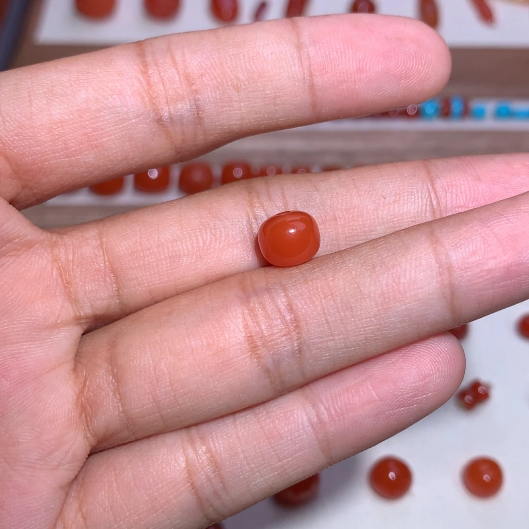南红玛瑙未镶嵌老型8.2×7