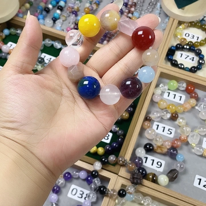 银S925镶嵌手链水晶