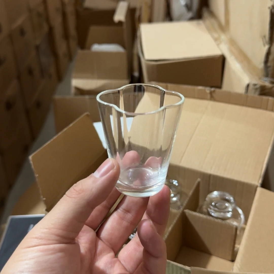 四花品杯  两只
