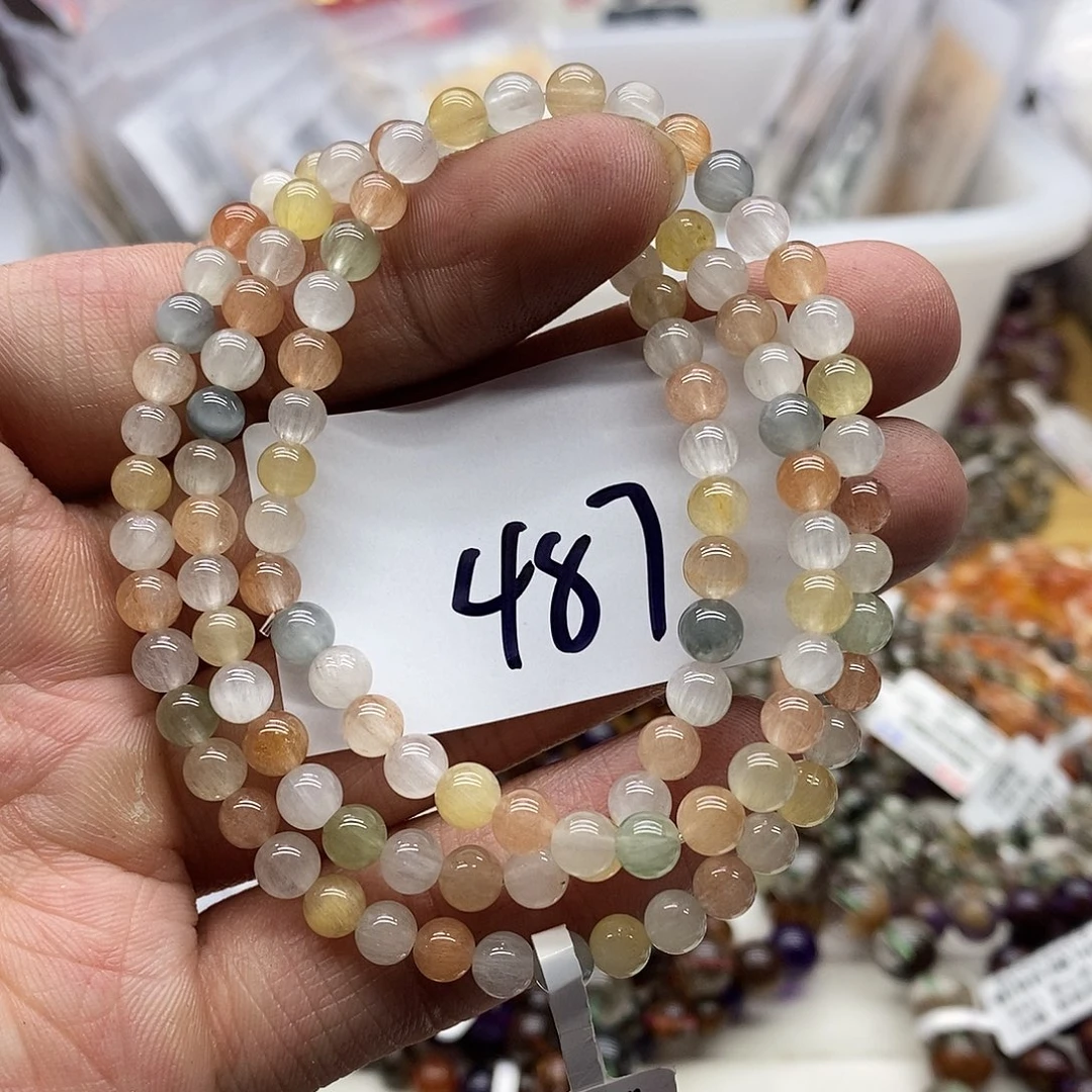 水晶手链未镶嵌天然