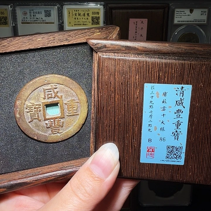 铜瀚海文物A咸丰宝苏大样2001径39.6