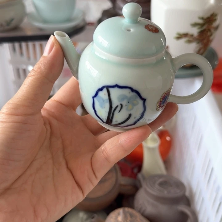 微瑕陶瓷茶具茶杯茶壶