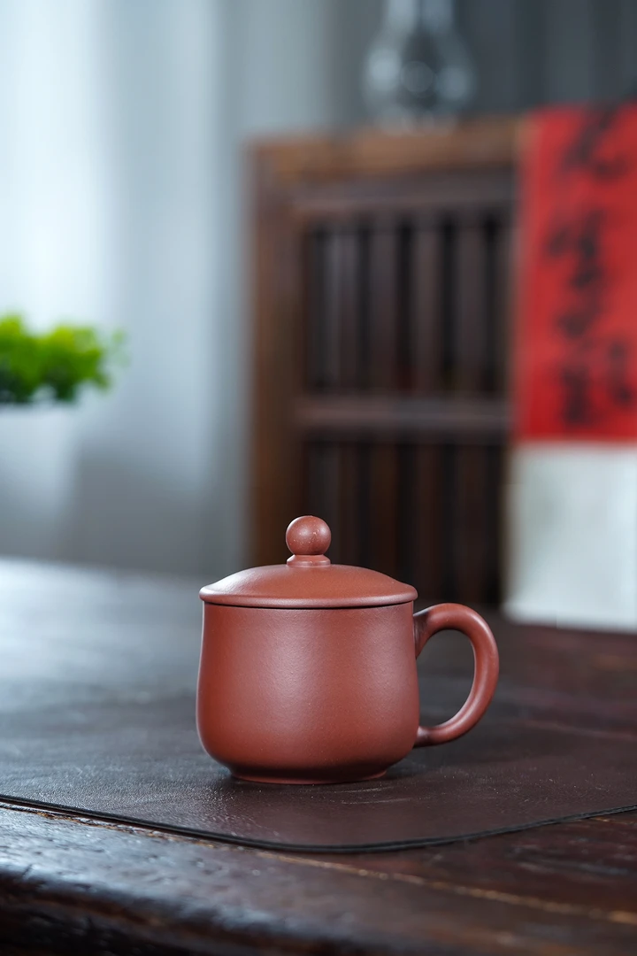 原矿紫泥小龙蛋办公杯（300CC没礼盒）