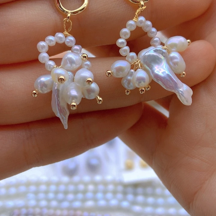 淡水珍珠颈饰未镶嵌