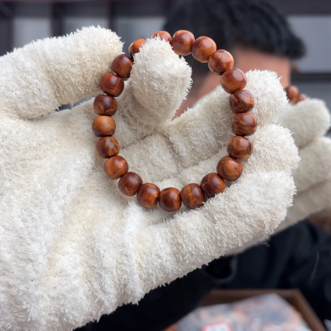 萱***煊柏木（崖柏）手串/手链0910黑金闪电