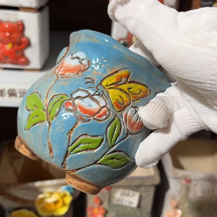 粗陶材质多肉花盆