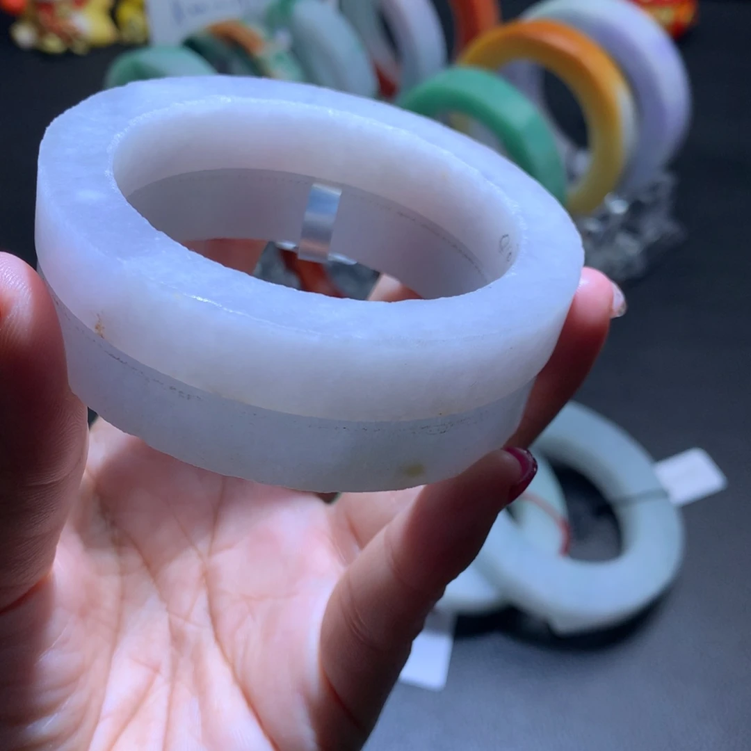 未镶嵌白月光定制翡翠58