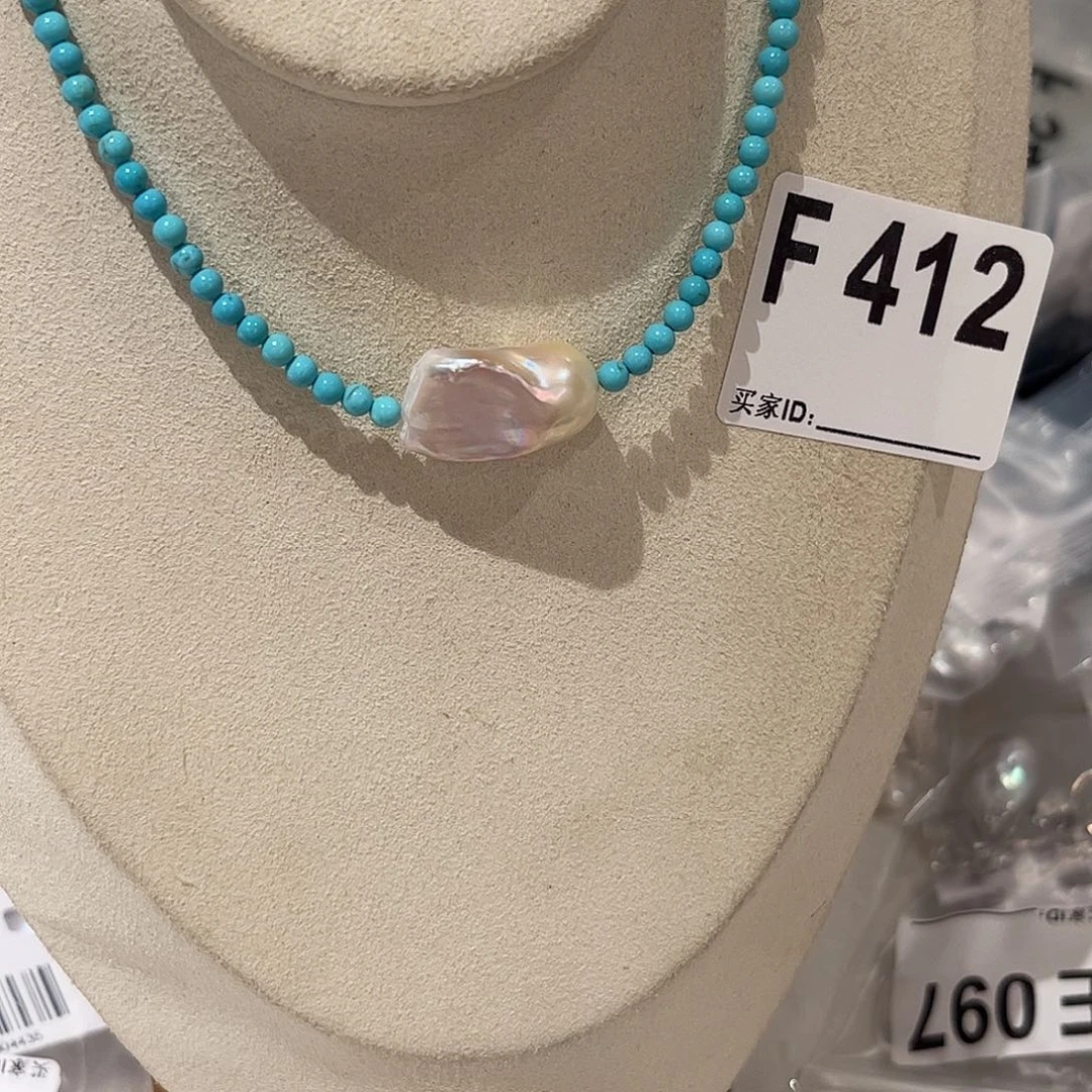 淡水珍珠合金颈饰