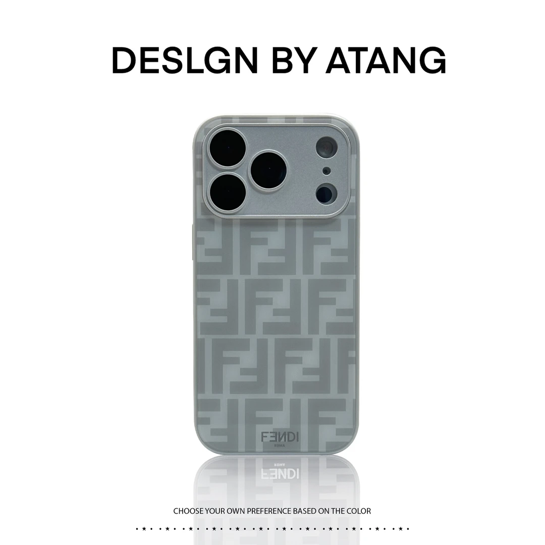 潮牌高级感适用苹果17ProMax手机壳磨砂15奢华14女神iPhone16玻璃