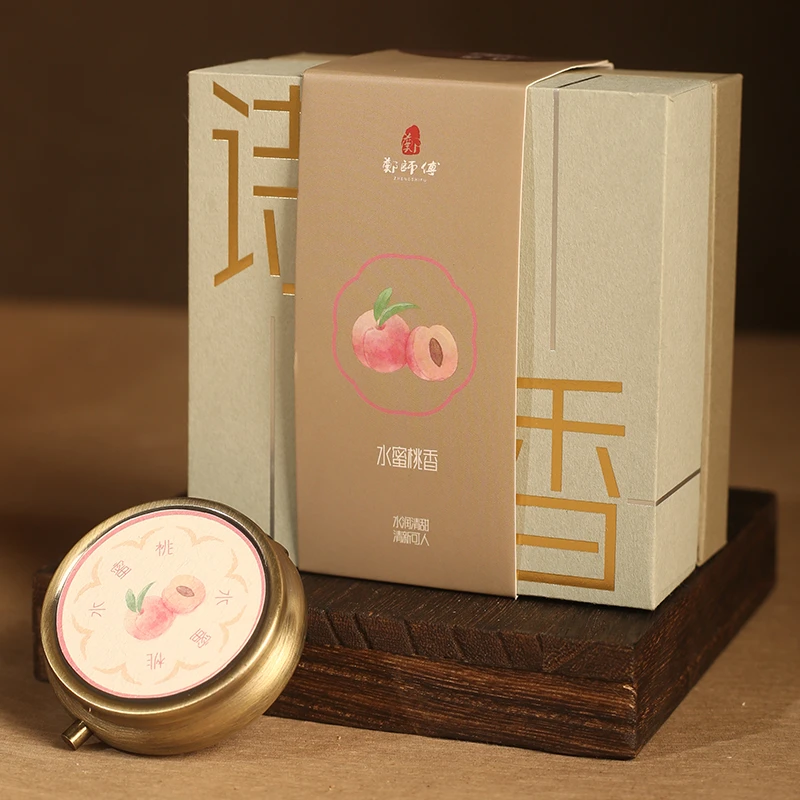 【郑师傅】水蜜桃香 香薰膏 10g古风天然香膏 手工香薰卧室客厅