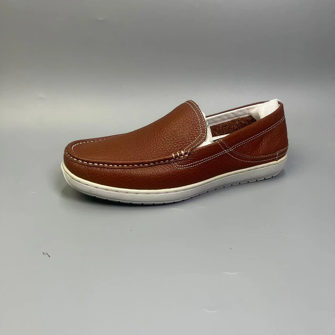 7-1(63646) 秋冬时尚百搭休闲透气牛皮男鞋