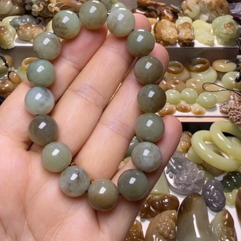 【闪购商品】和田玉未镶嵌颈饰我**我透闪石玉