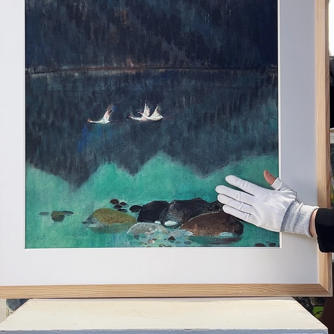 版画耿玉琨亲签限量版画s