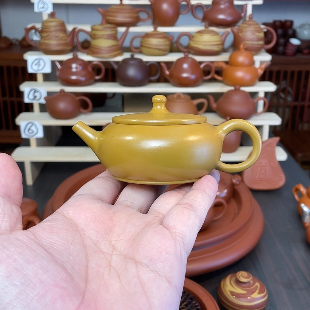 朱泥茶壶大****?黄金广源110cc