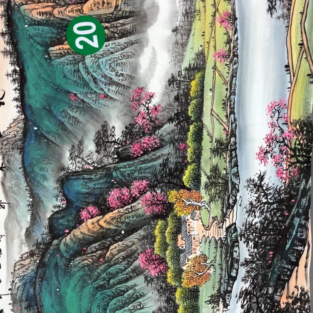 春***牛国画国画作品老师手绘