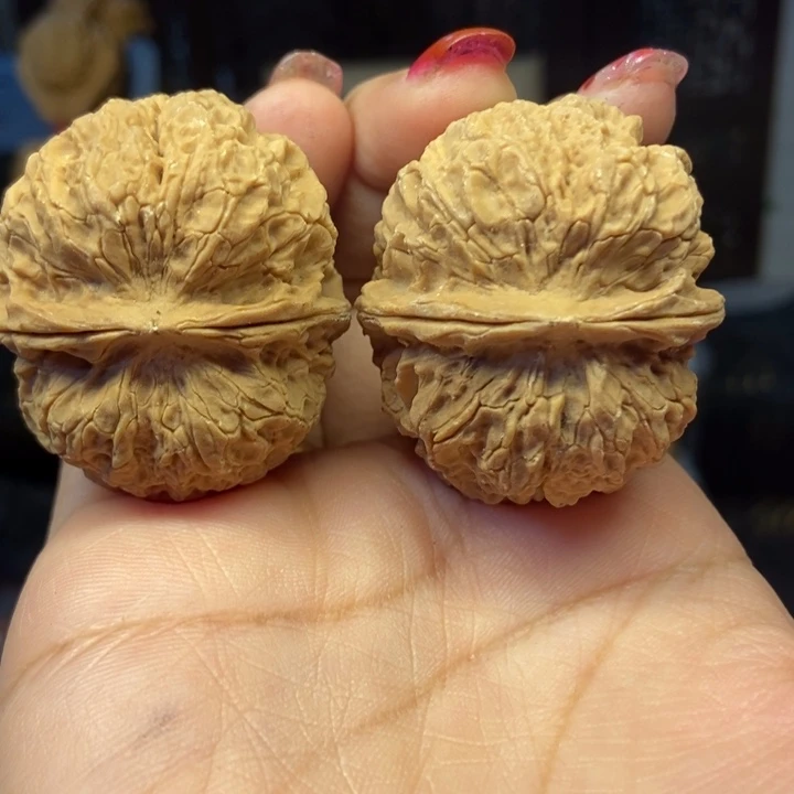 吊坠文玩核桃铁狮子42