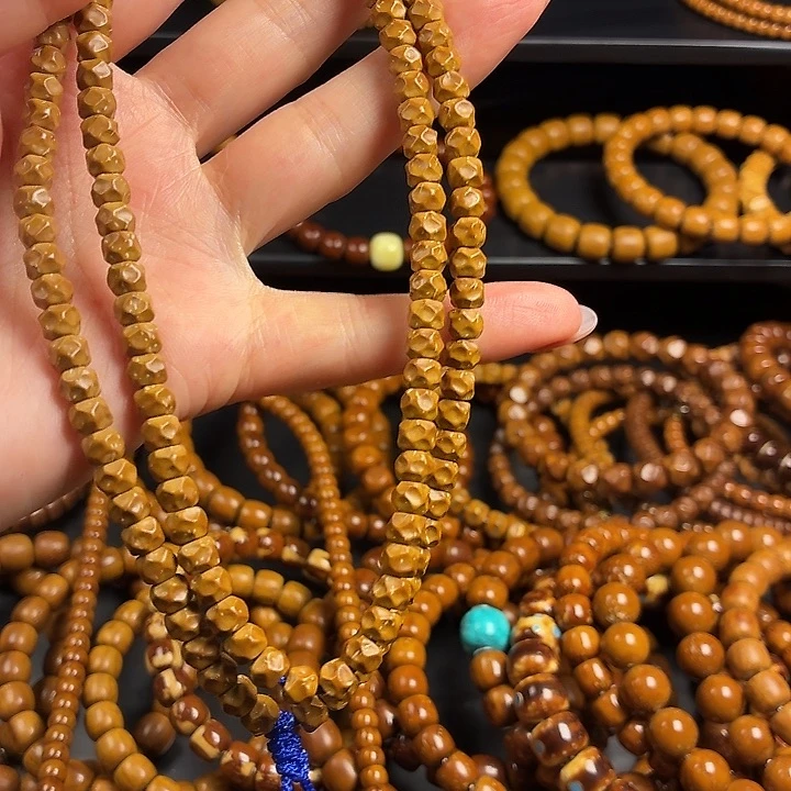 羽***子紫金鼠手串无相奶酪108脖挂