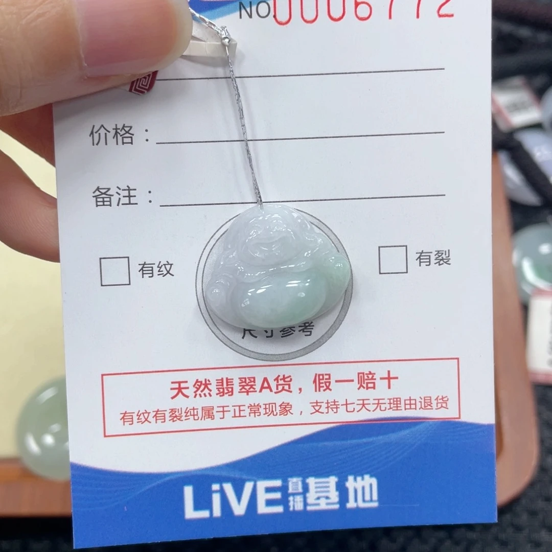 翡翠未镶嵌颈饰?*✨翡翠吊坠6772