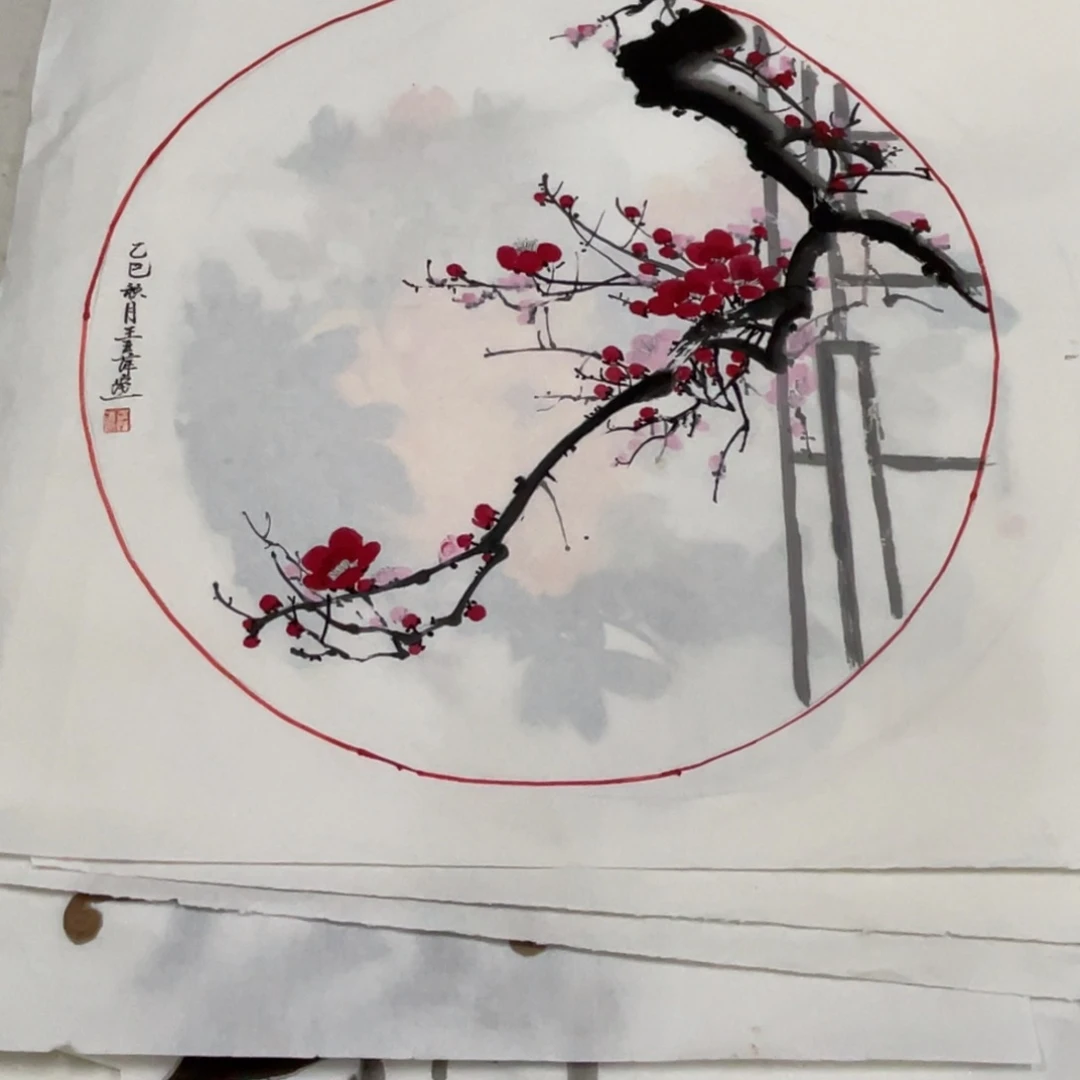 国画王亚萍老师绘画