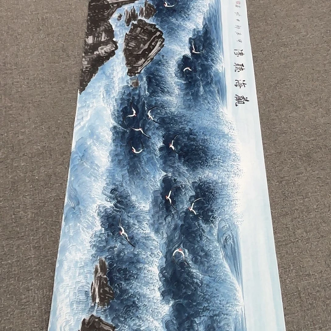 国画国画作品多次在国内外