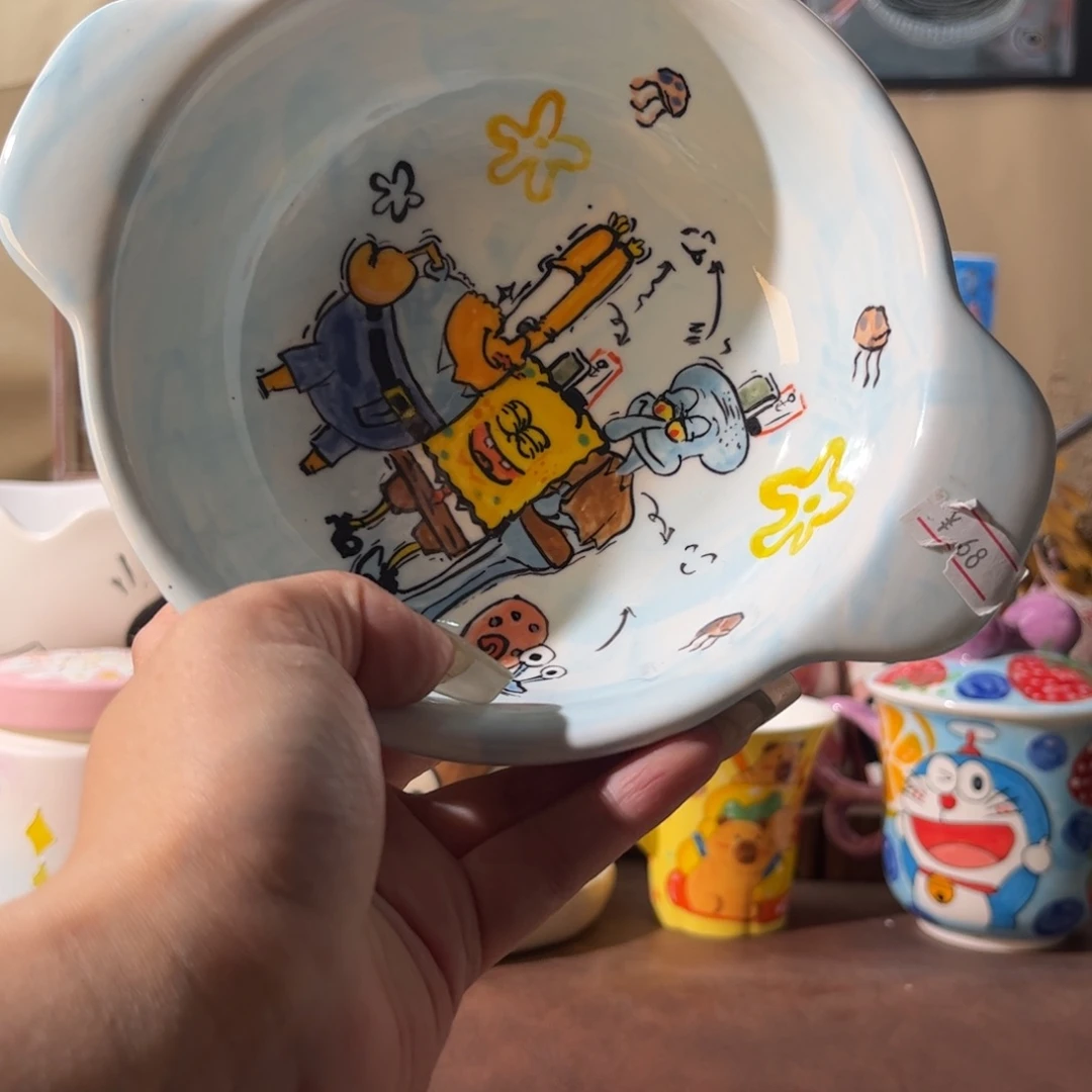 杯景德镇陶瓷文创手绘水杯