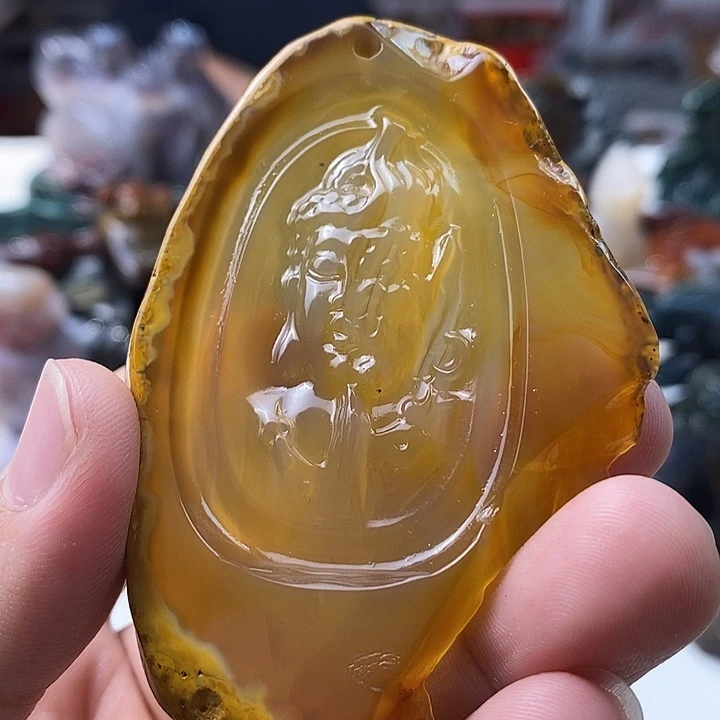 未镶嵌颈饰玛瑙/玉髓