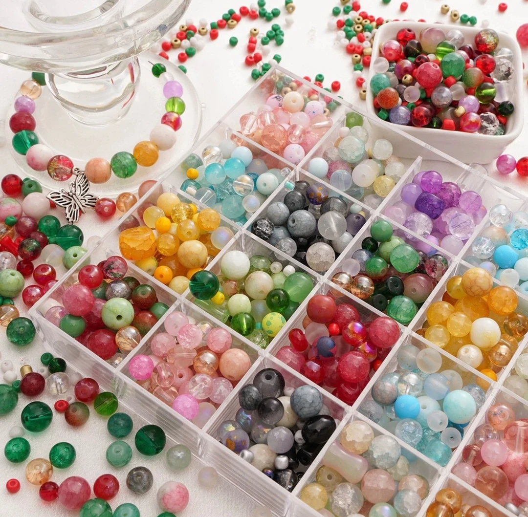 【至臻】高品质琉璃珠散珠批发 手工DIY手串手链 编码：A100-A156