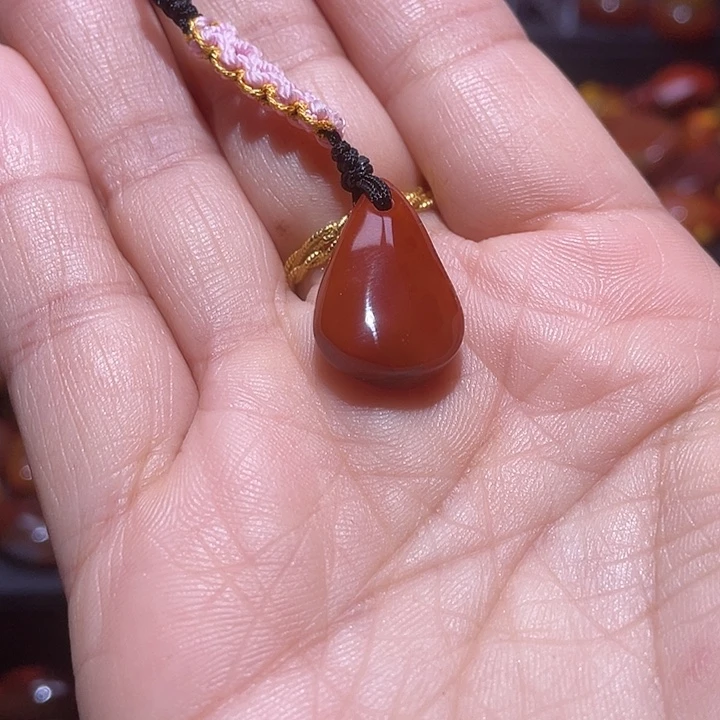 玛瑙/玉髓未镶嵌天然战国红玛瑙玉髓