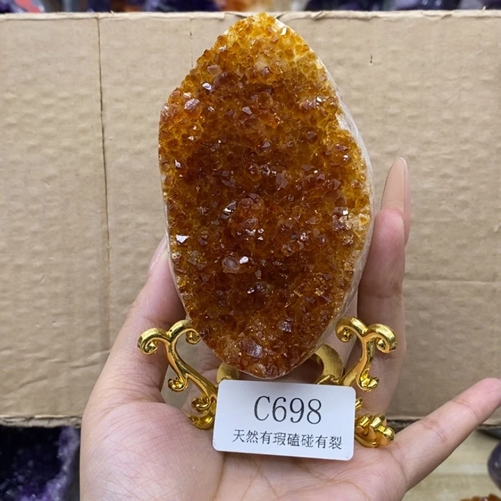 琴***大型摆件（非配饰）紫晶未镶嵌