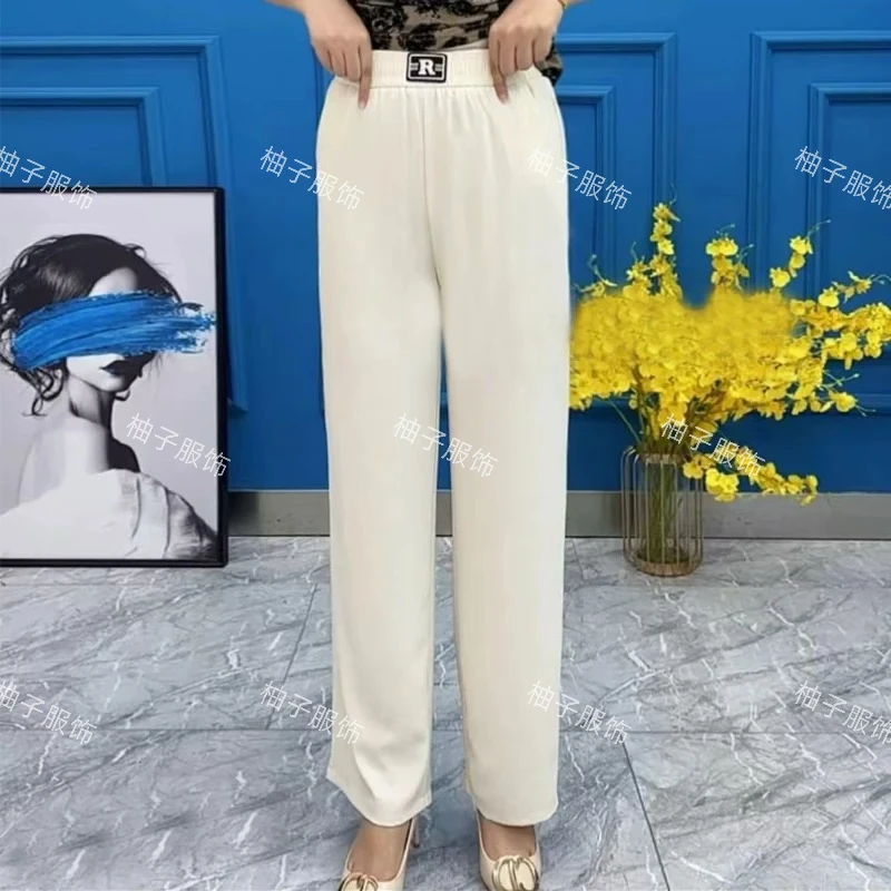 2025夏季新款时尚休闲宽松百搭女裤