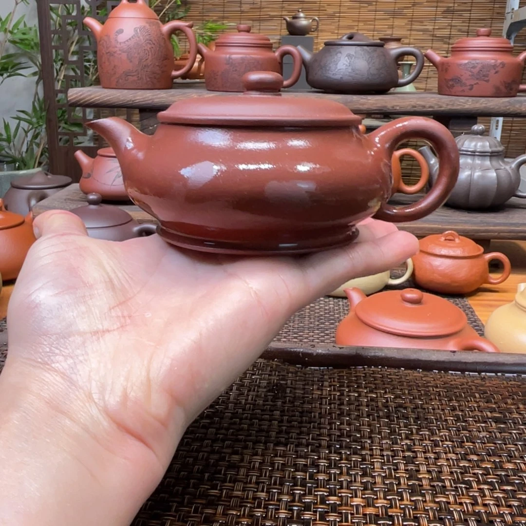 茶壶紫砂宜兴原矿紫砂手工制200