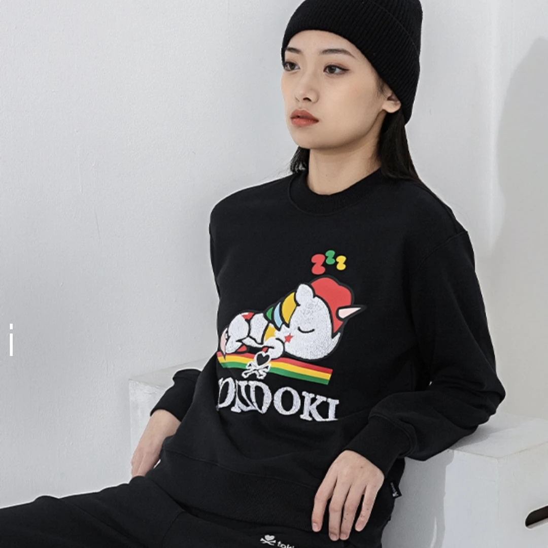 TOK女款基础圆领卫衣TA211W012C