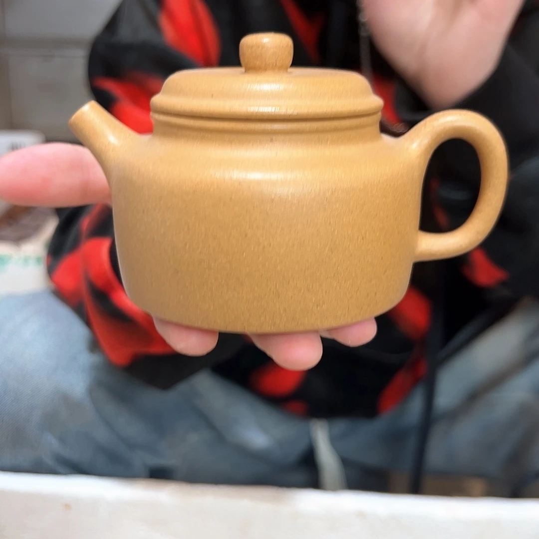 茶壶紫砂金黄段德钟全品