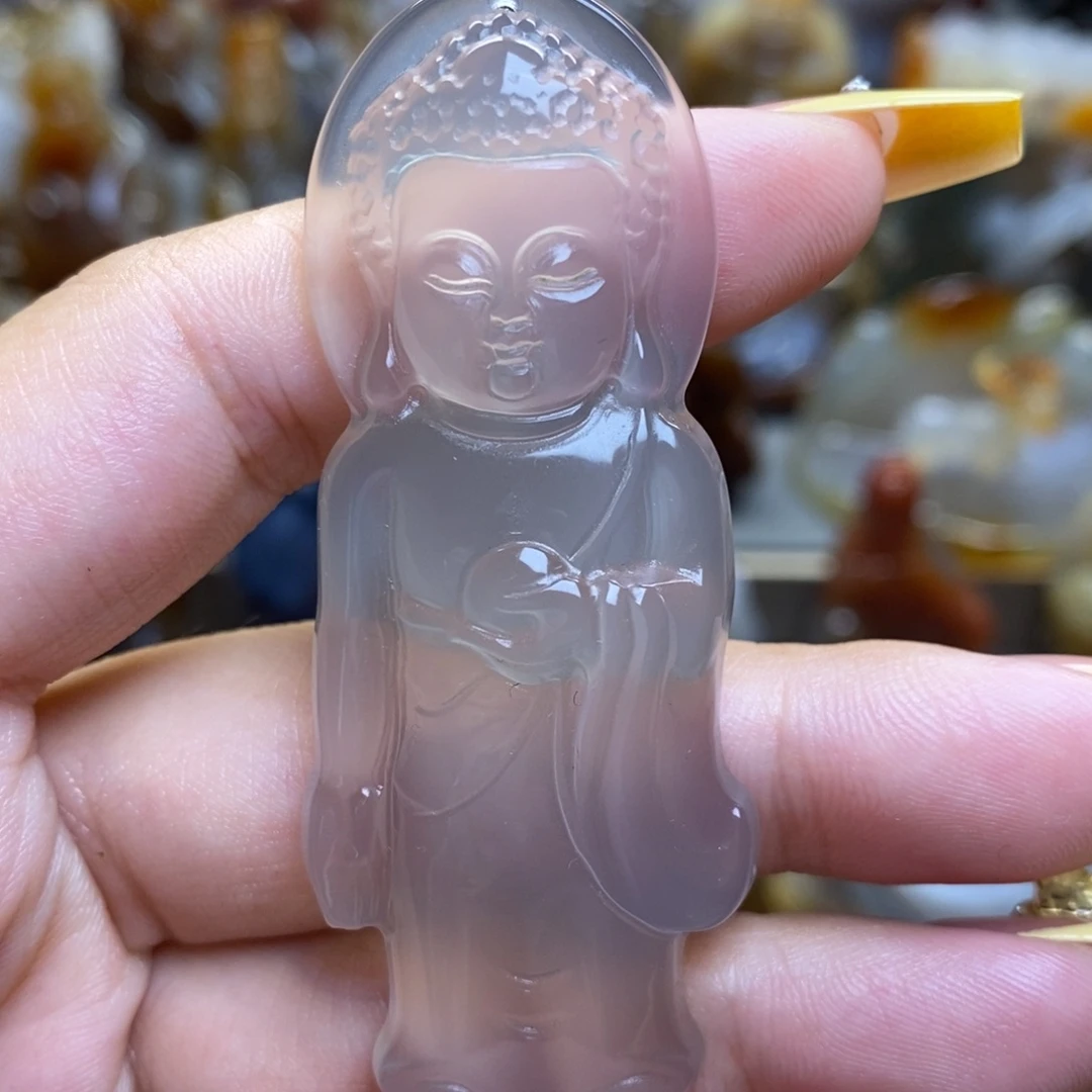 玛瑙/玉髓挂件未镶嵌