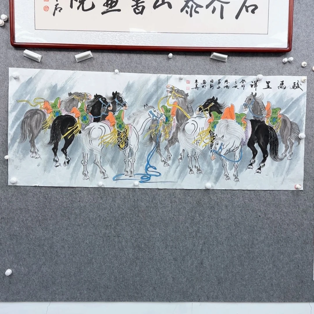 书法书法作品多次参加