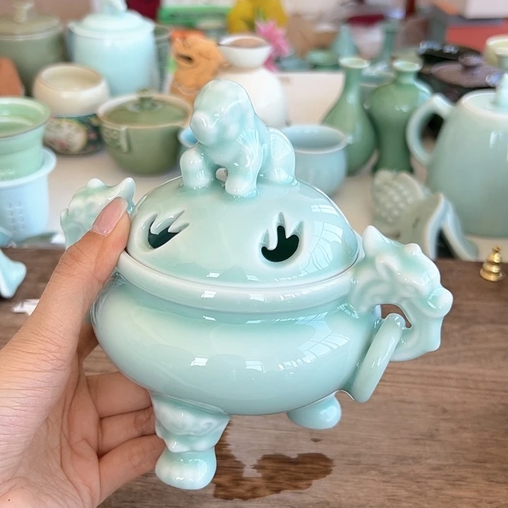 小米茶器龙泉青瓷