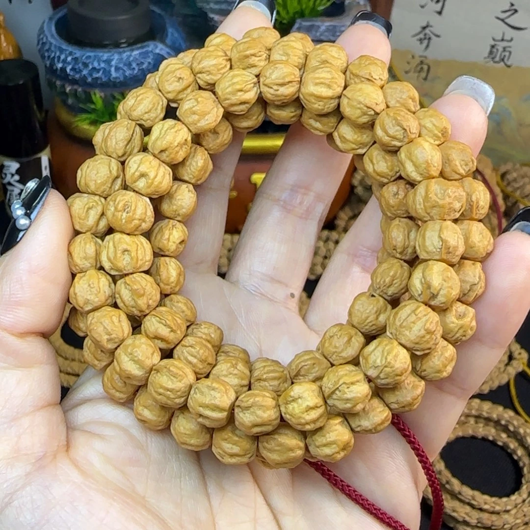 古***带手串/手链柏木麻皮万鬼