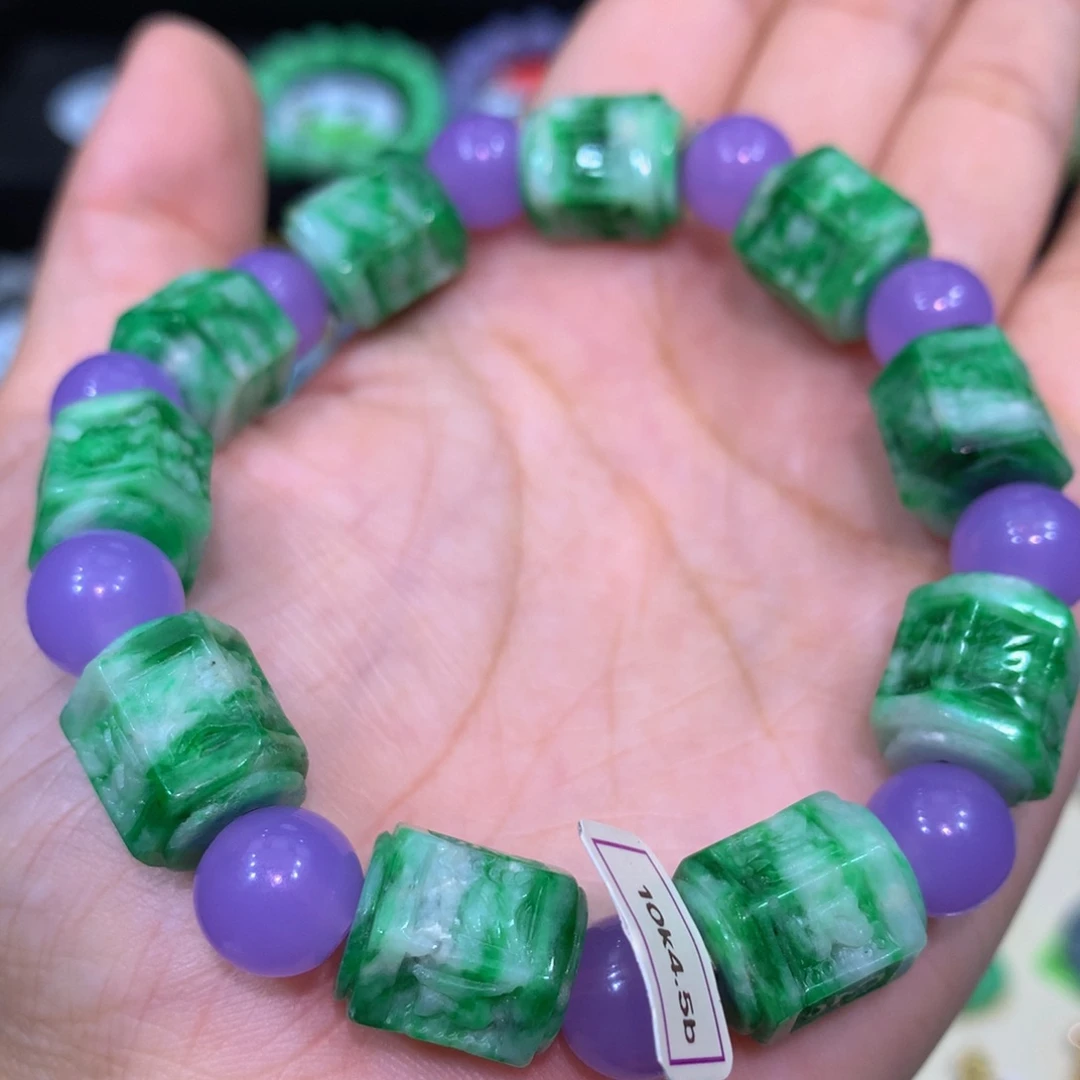 翡翠未镶嵌手链翡翠