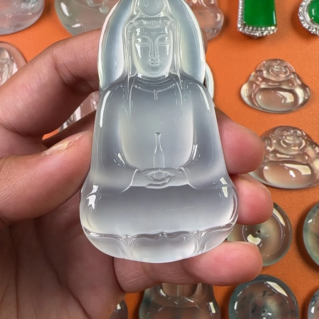 定制翡翠未镶嵌天然
